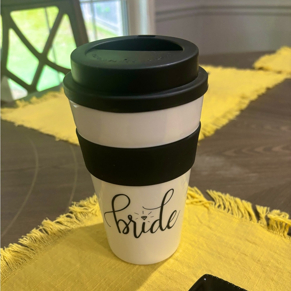 Bride coffee cup